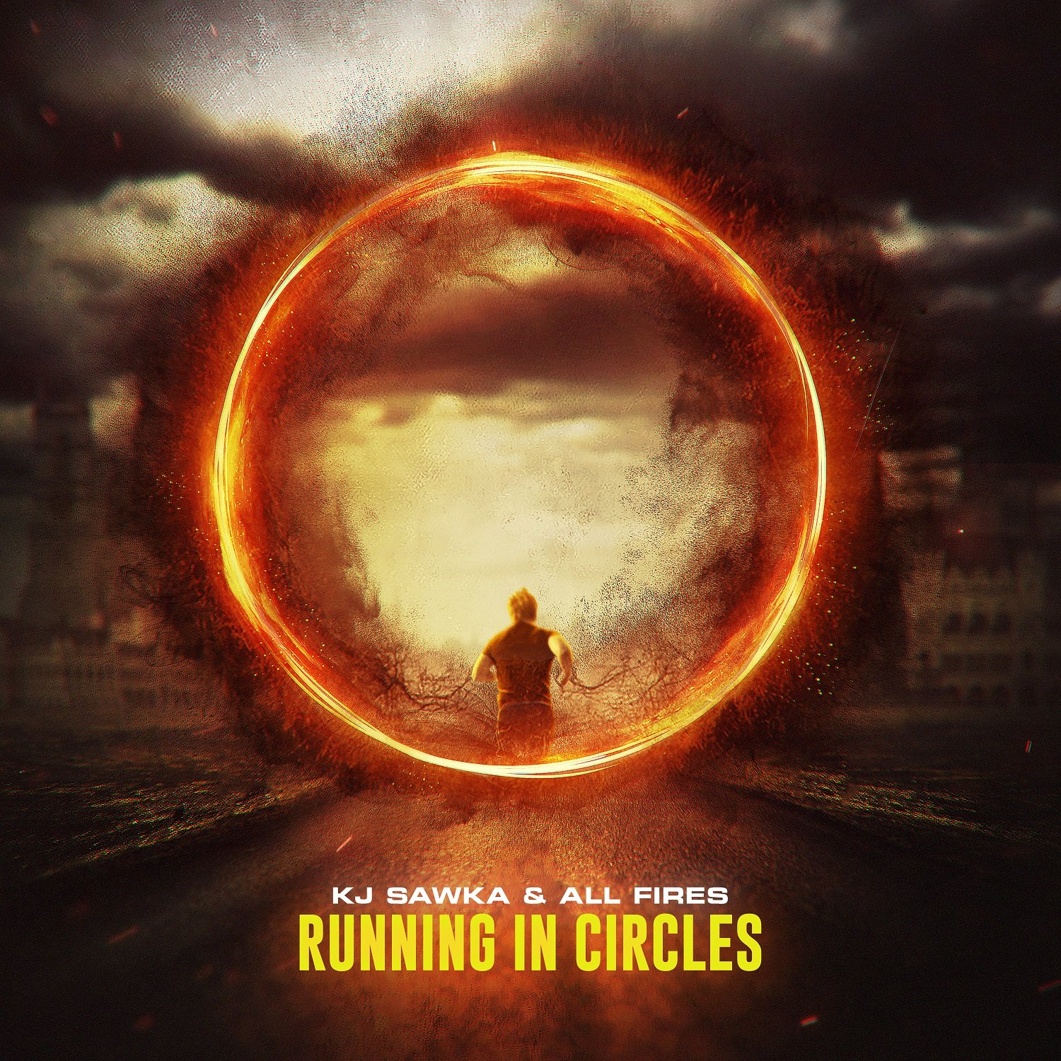 KJ Sawka teams up with All Fires again for new drum & bass heater, “Running in Circles”