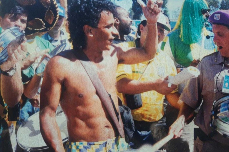 Wallace Leite in Mexico in 1986